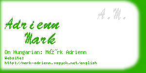 adrienn mark business card
